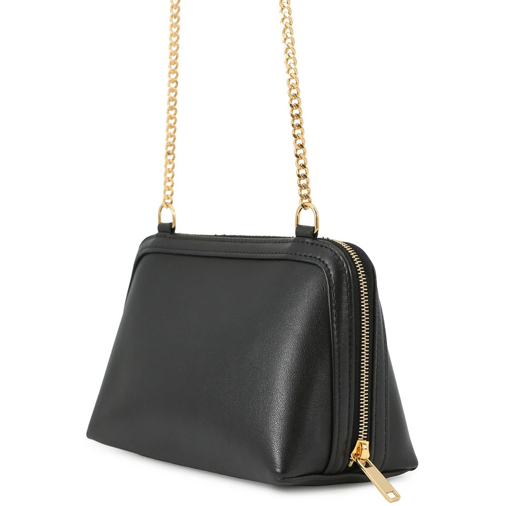 Celine Chain Shoulder Bag Cuile Triomphe Clutch Black - Picture 2 of 12